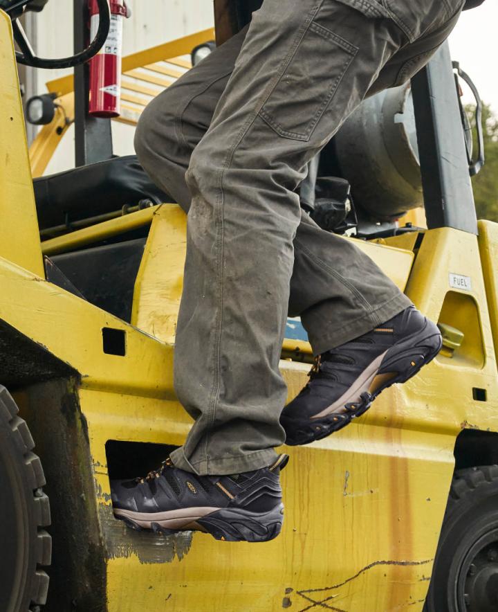 Lansing Waterproof Mid (Steel Toe) | Men KEEN Boots
