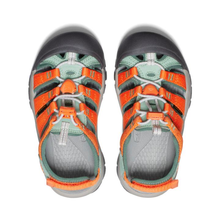 Little Kids' Newport Boundless Granite Green/Scarlet Ibis Sandal | Kids KEEN Water
