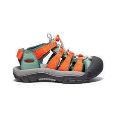Little Kids' Newport Boundless Granite Green/Scarlet Ibis Sandal | Kids KEEN Water