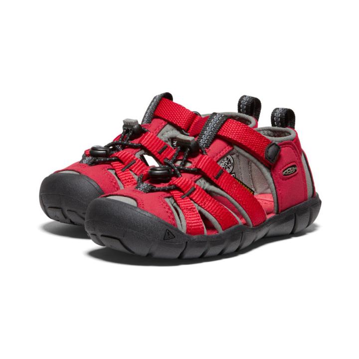 Little Kids' Red Water Sandals - Seacamp II CNX | Kids KEEN Water