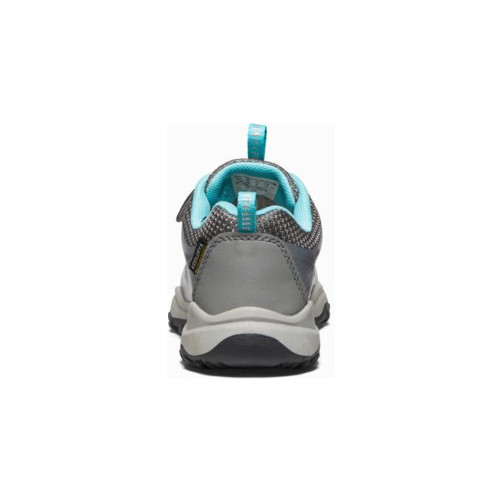 Little Kids' Wanduro Low Waterproof Grey Leather Shoe | Kids KEEN Playground