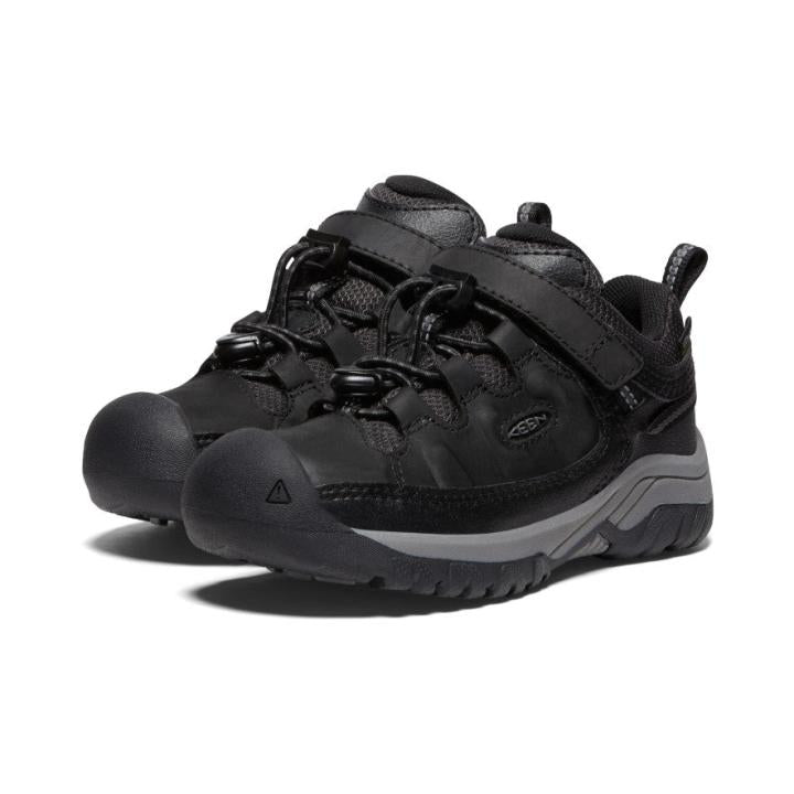 Little Kids' Waterproof Black Hiking Shoes - Targhee Low WP | Kids KEEN Hike