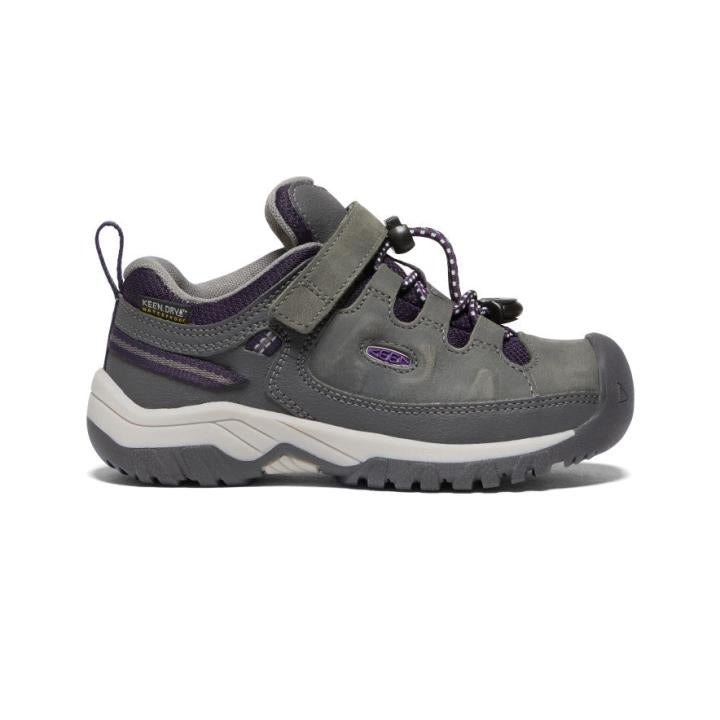 Little Kids' Waterproof Grey Hiking Shoes - Targhee Low WP | Kids KEEN Playground