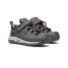 Little Kids' Waterproof Grey Hiking Shoes - Targhee Low WP | Kids KEEN Playground