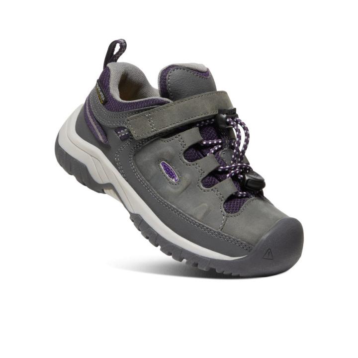 Little Kids' Waterproof Grey Hiking Shoes - Targhee Low WP | Kids KEEN Playground