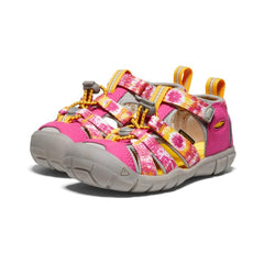 Little Kids' Yellow Print Water Sandals - Seacamp II CNX | Kids KEEN Sandals
