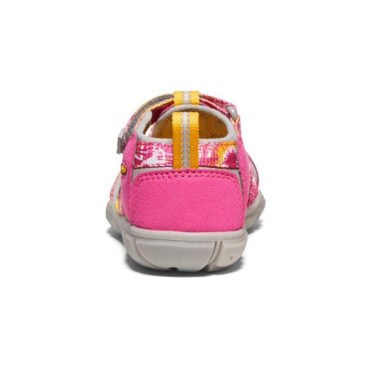 Little Kids' Yellow Print Water Sandals - Seacamp II CNX | Kids KEEN Water
