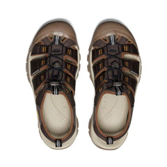 Newport H2 Java/Golden Yellow Closed Toe Sandal | Men KEEN Hike