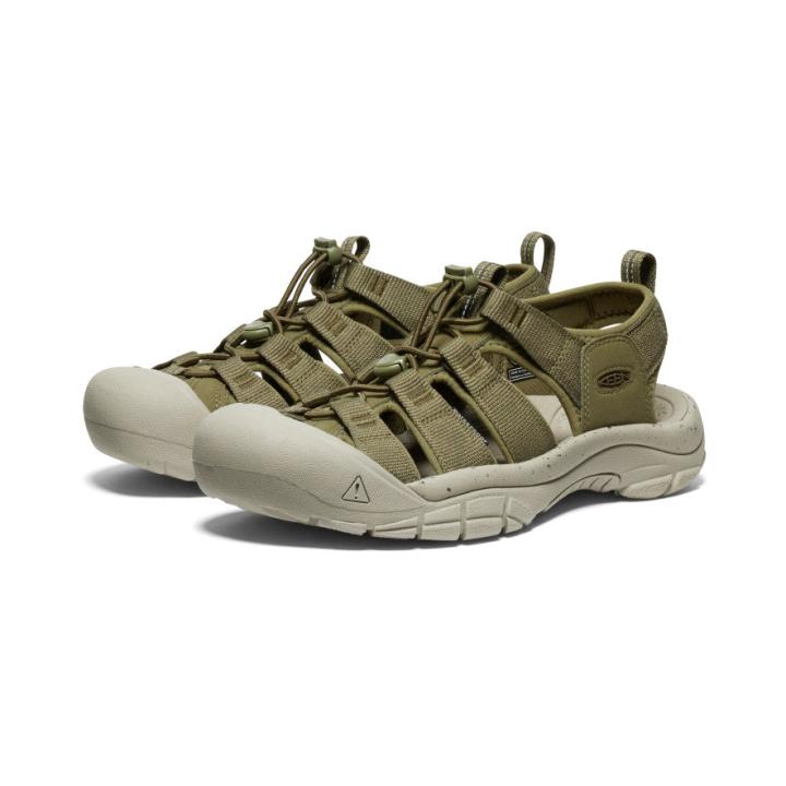 Newport H2 Martini Olive/Dark Olive Closed Toe Sandal | Men KEEN Hike