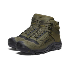 Olive Green Work Boots, Soft Toe - Reno Mid KBF WP | Men KEEN Boots