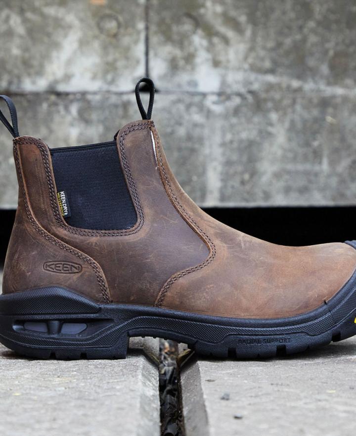 Pull-On Waterproof Work Boots - Juneau Romeo | Men KEEN Boots