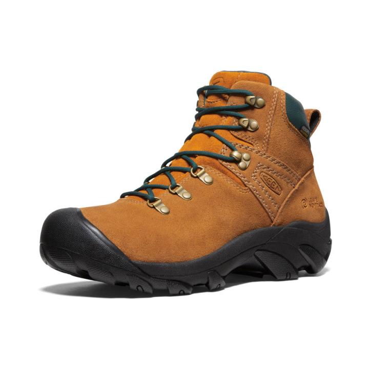 Pyrenees Brown Leather Hiking Boot | Men KEEN Hike