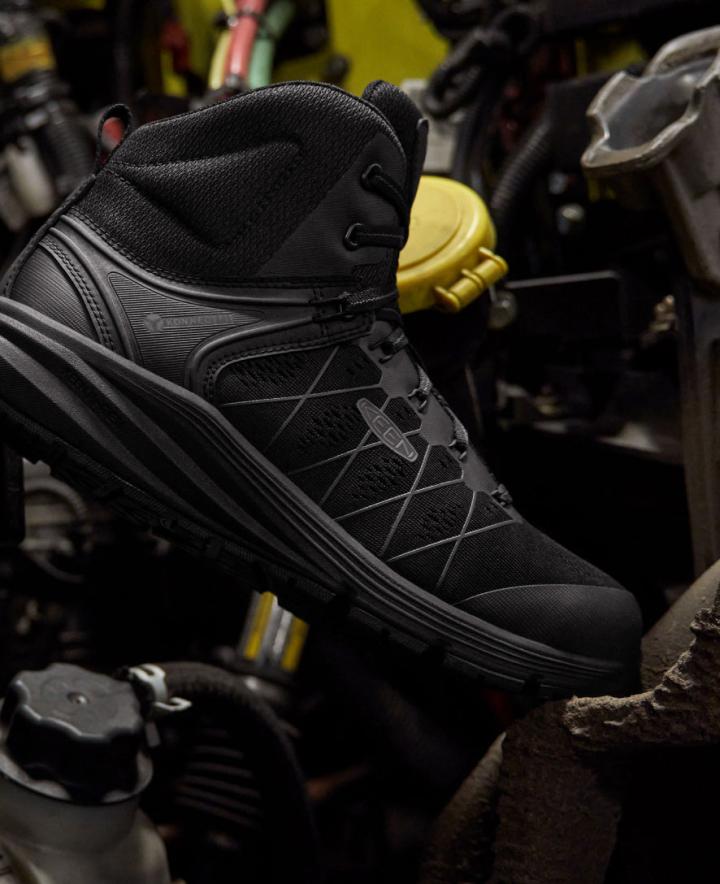 Raven Work Sneaker Boots - Vista Energy Mid | Men KEEN Boots