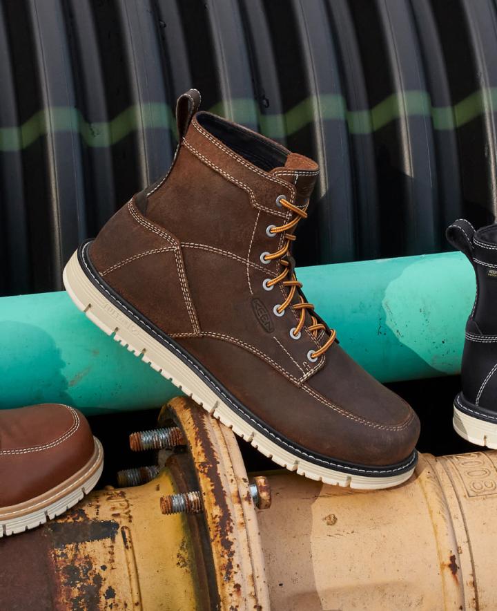 San Jose 6" Soft Toe Work Boots - Waterproof | Men KEEN Boots