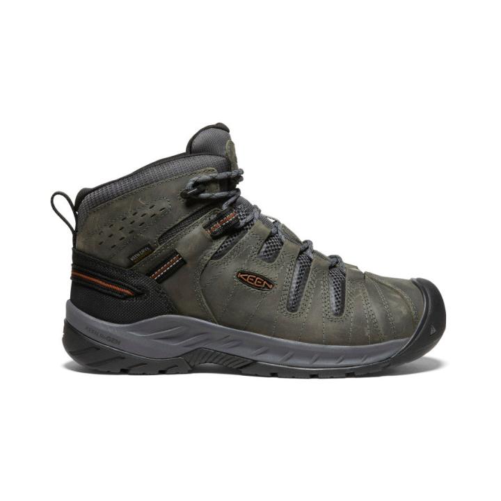 Soft Toe Waterproof Work Boots - Flint II | Men KEEN Boots