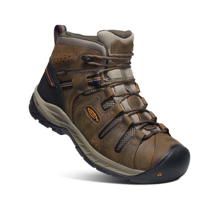 Soft Toe Waterproof Work Boots - Flint II | Men KEEN Boots