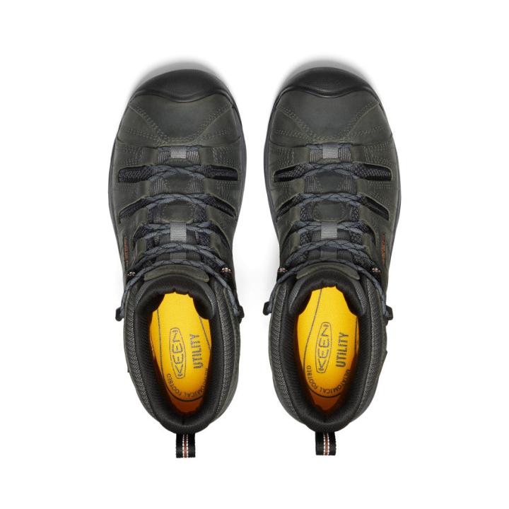 Soft Toe Waterproof Work Boots - Flint II | Men KEEN Boots