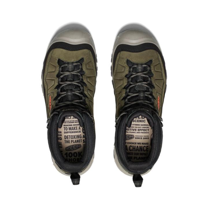 Targhee IV Mid Height Waterproof Leather Hiking Boot | Men KEEN Boots