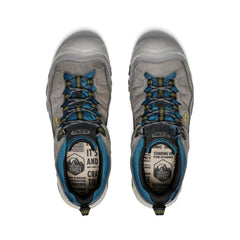 Targhee IV Waterproof Steel Grey/Antique Moss Leather Hiking Shoe | Men KEEN Hike