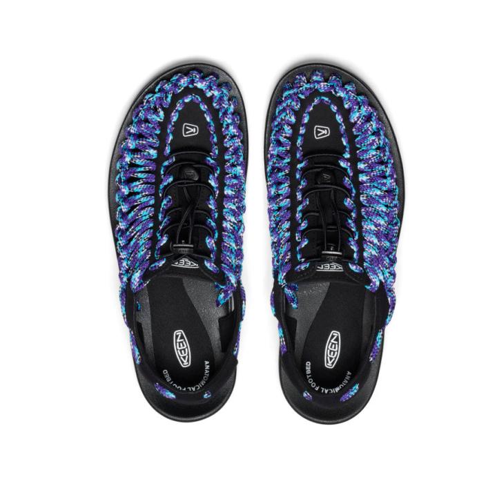 UNEEK Flat Black/Tillandsia Purple Sandal | Men KEEN Sandals