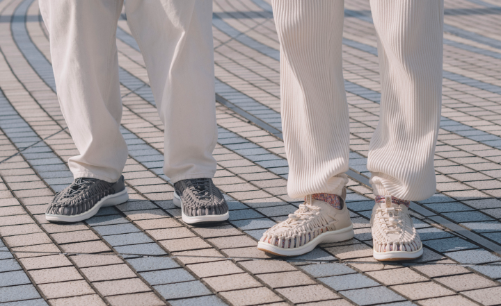 UNEEK O3 Steel Grey/Star White Sandal | Men KEEN Sandals