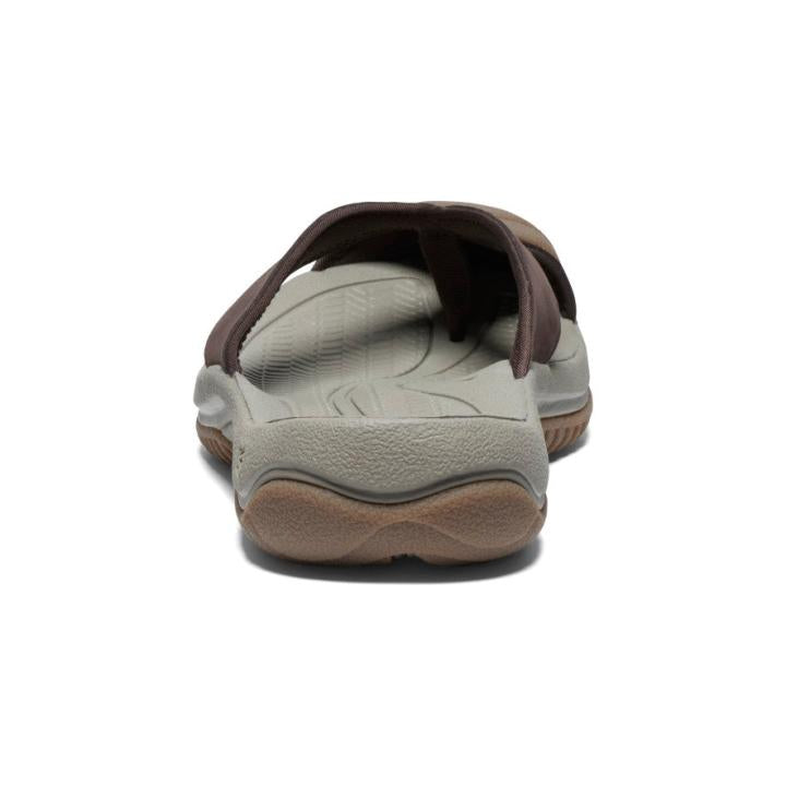 Waimea Java/Plaza Taupe Leather Flip-Flop | Men KEEN Sandals