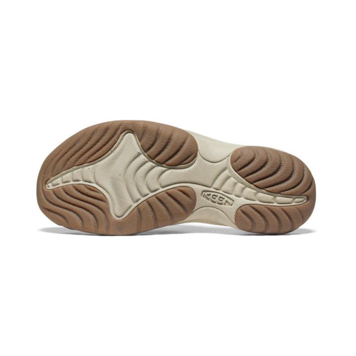 Waimea Sorrel Horse/Plaza Taupe Leather Flip-Flop | Women KEEN Slip-Ons
