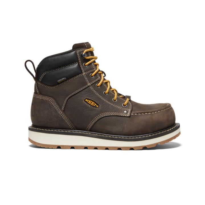 Waterproof Carbon-Fiber Toe Boots - Cincinnati 6" | Men KEEN Boots