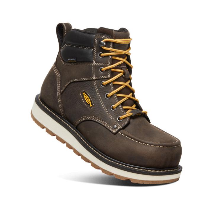 Waterproof Carbon-Fiber Toe Boots - Cincinnati 6" | Men KEEN Boots