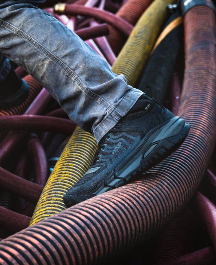 Waterproof Work Sneakers - Kansas City Mid | Men KEEN Boots