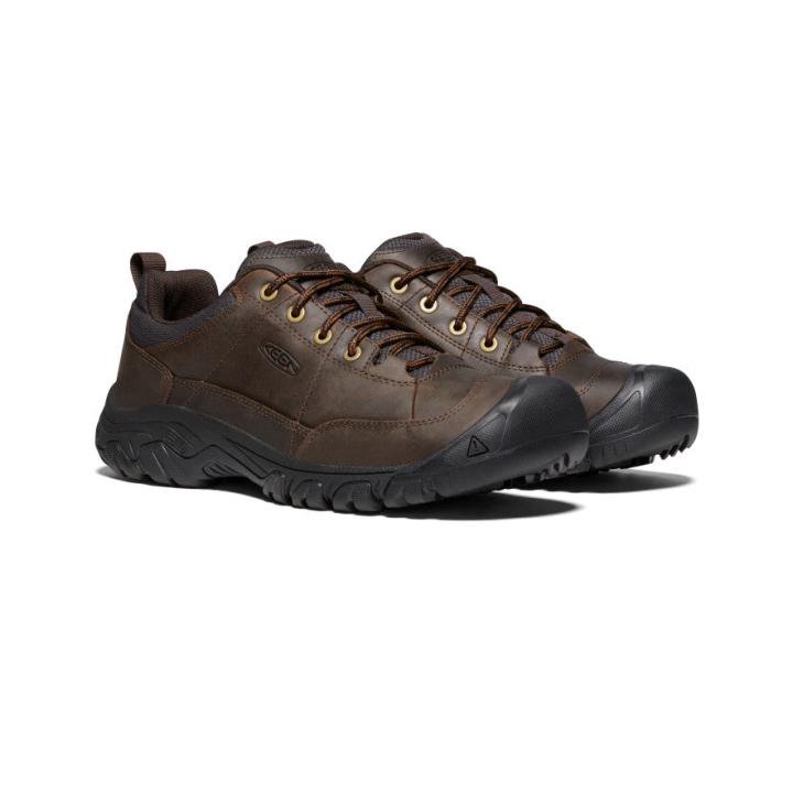 Wide Brown Leather Oxfords - Targhee III | Men KEEN Shoes