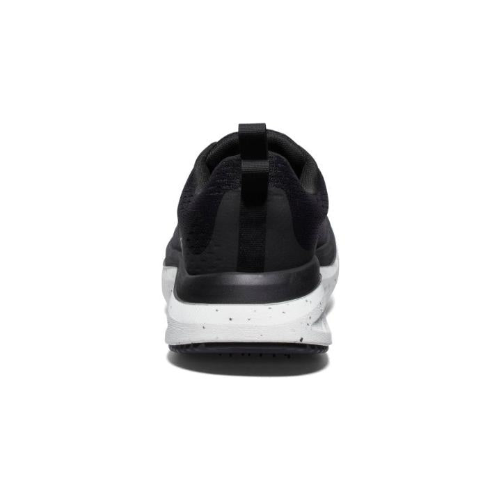 WK400 Black/White Leather Walking Shoe | Men KEEN Shoes