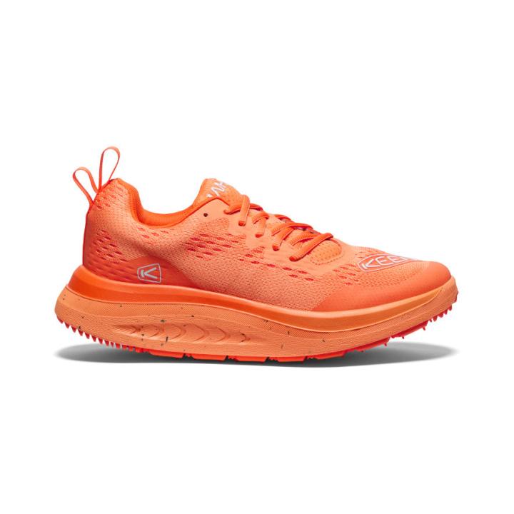 WK400 Tangerine Leather Walking Shoe | Men KEEN Shoes