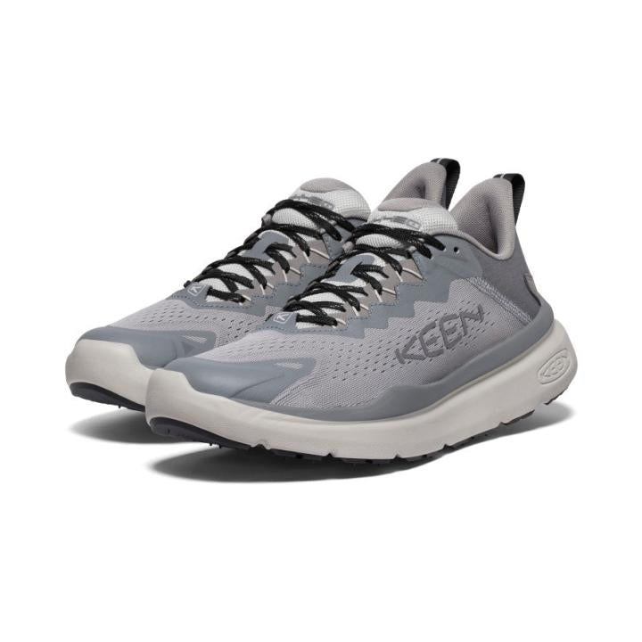 Wk450 Alloy/Steel Grey Walking Shoe | Men KEEN Shoes