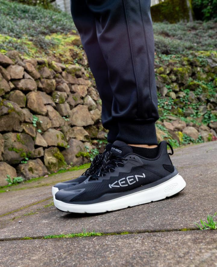 Wk450 Black/Star White Walking Shoe | Men KEEN Shoes