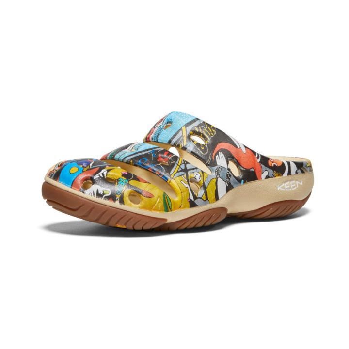 Yogui Arts Clog X ARTPARA FUKAGAWA | Women KEEN Slip-Ons