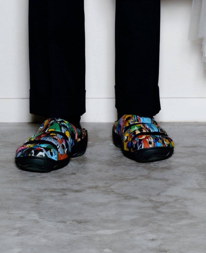 Yogui Arts Clog X ARTPARA FUKAGAWA | Women KEEN Slip-Ons