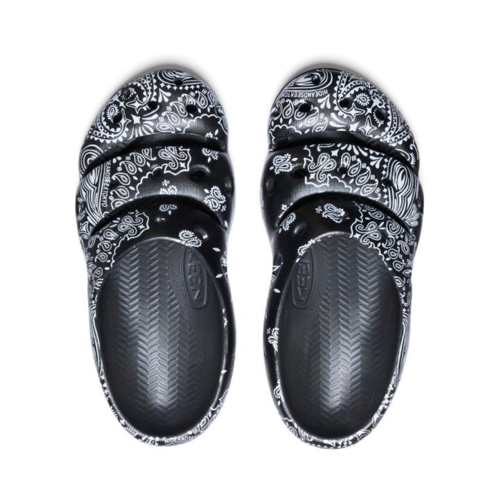Yogui Arts H&amp;S Black Slide | Men KEEN Sandals