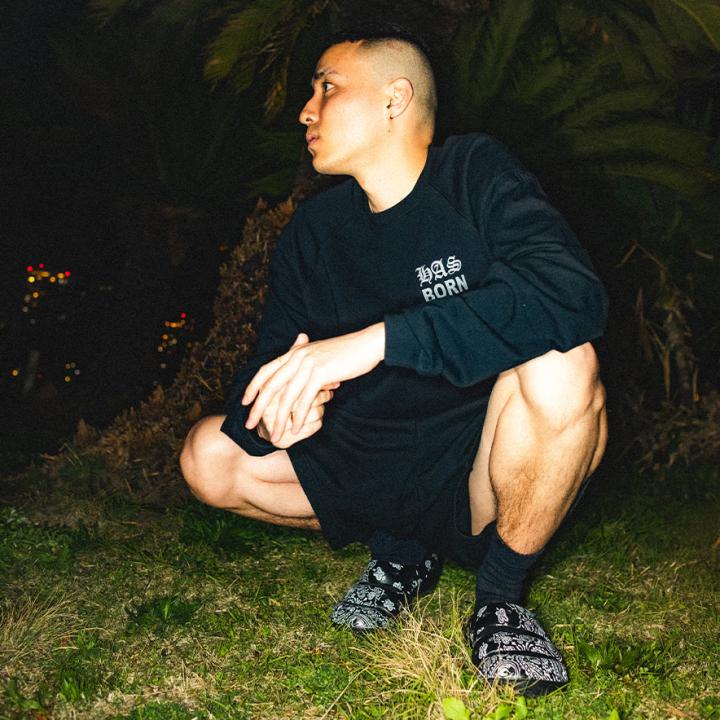 Yogui Arts H&amp;S Black Slide | Men KEEN Sandals