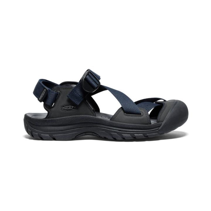 Zerraport II Sky Captain/Black Closed Toe Sandal | Men KEEN Sandals