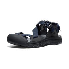 Zerraport II Sky Captain/Black Closed Toe Sandal | Men KEEN Sandals