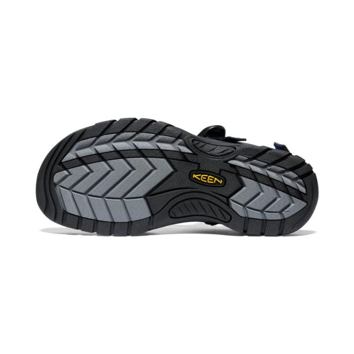 Zerraport II Sky Captain/Black Closed Toe Sandal | Men KEEN Sandals