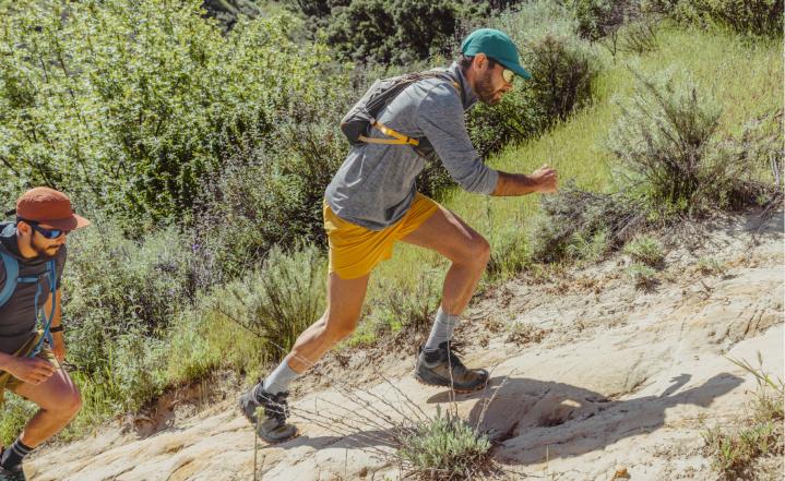 Zionic Mid Height Waterproof Golden Yellow/Birch Hiking Boot | Men KEEN Boots