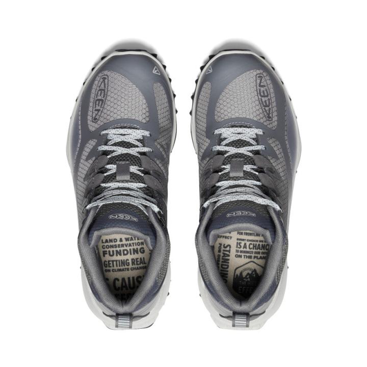 Zionic Mid Height Waterproof Grey Hiking Boot | Women KEEN Boots