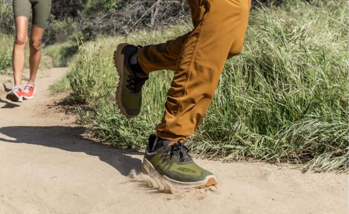 Zionic Speed Green Hiking Shoe | Men KEEN Shoes