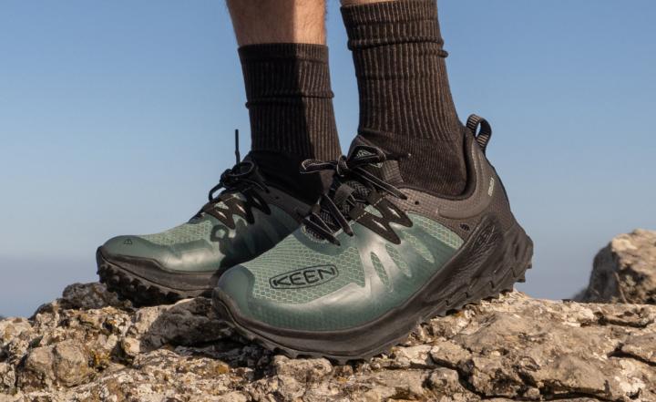 Zionic Waterproof Green Hiking Shoe | Men KEEN Hike